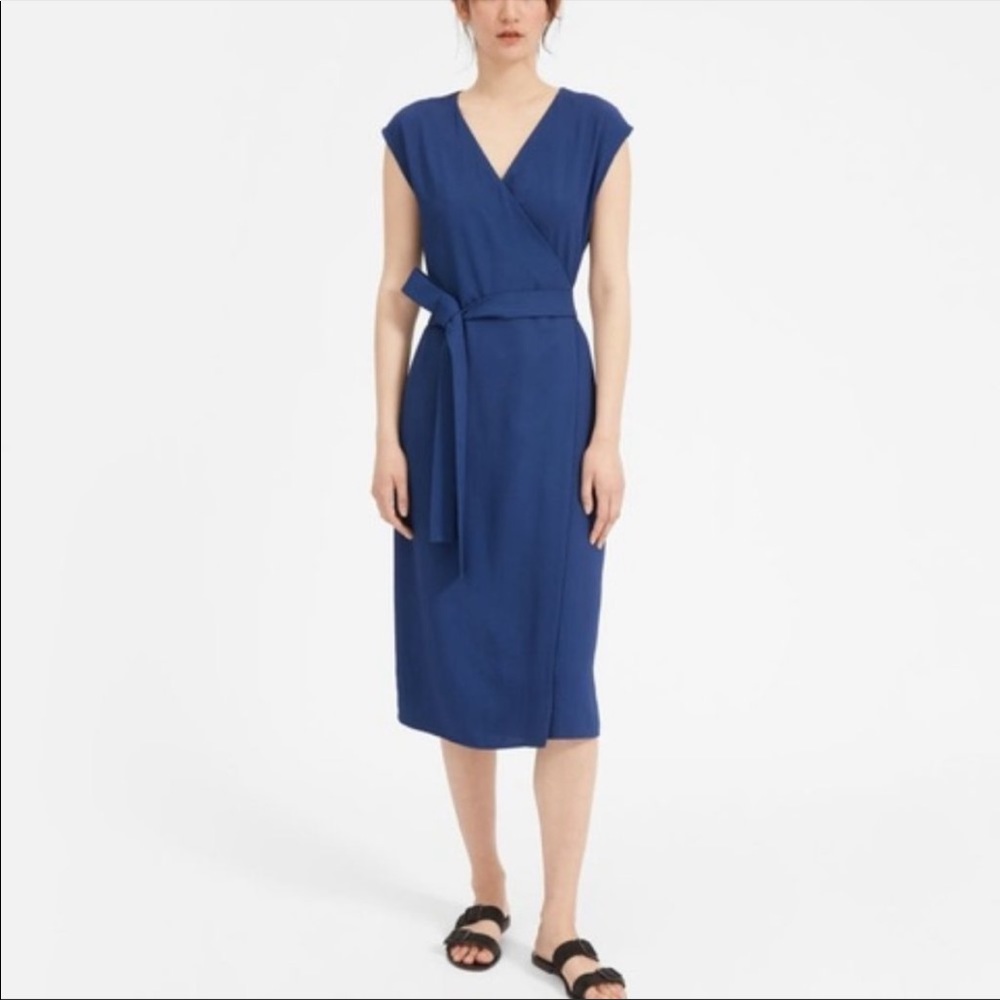 Everlane Sleeveless Wrap Dress size 2